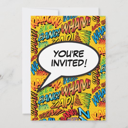 Verjaardagsfeestje voor elke leeftijd Modern leuk  Kaart (Achterkant)