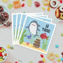 verjaardagsfeestje voor haaiencake en vrienden