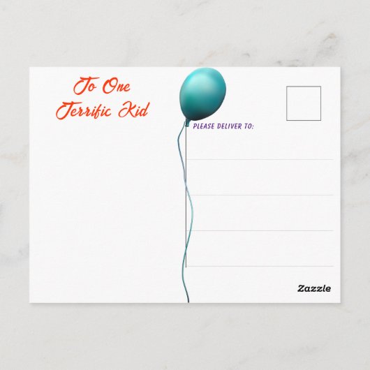 Verjaardagsfeestje voor honden briefkaart (Achterkant)