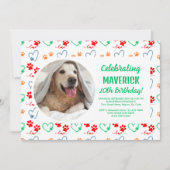 verjaardagsfeestje voor honden kaart (Voorkant)