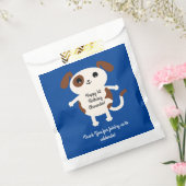 Verjaardagsfeestje voor honden Kinder Bedankzakje (Gezegeld)