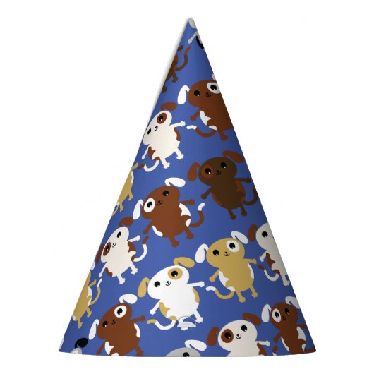 Verjaardagsfeestje voor honden Kinder Feesthoedjes (Links)