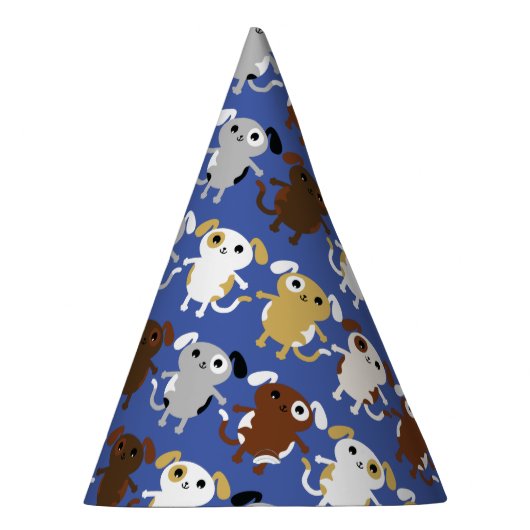 Verjaardagsfeestje voor honden Kinder Feesthoedjes (Rechts)