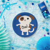 Verjaardagsfeestje voor honden Kinder Papieren Bordje (Feest)