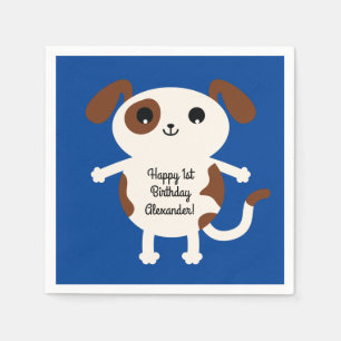 Verjaardagsfeestje voor honden Kinder Servet