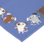 Verjaardagsfeestje voor honden Kinder Tafelkleed (Gekanteld)