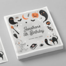 Verjaardagsfeestje voor jongens met Halloween