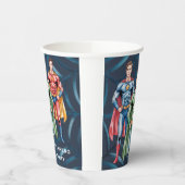 Verjaardagsfeestje voor jongens papieren bekers (Links)