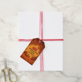 Verjaardagsfeestje voor kinderen Halloween Hallowe Cadeaulabel (Met Touw)