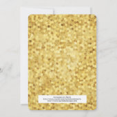 Verjaardagsfeestje voor kinderen Little Bumble Bee Kaart (Achterkant)