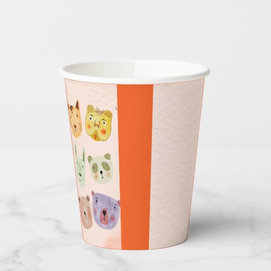 Verjaardagsfeestje voor kinderen papieren bekers (Links)