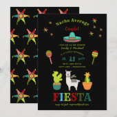 VERJAARDAGSFEESTJE VOOR KOPPELS Nacho Gemiddeld Ko Kaart (Voorkant / Achterkant)