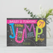 Verjaardagsfeestje voor meisjes - Brights on Chalk Kaart (Staand voorkant)