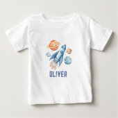 Verjaardagsfeestje voor Outer Space Rocket Ship Bo (Voorkant)