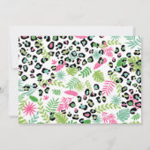 Verjaardagsfeestje voor Party Animals Kaart (Achterkant)