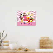 verjaardagsfeestje voor pop ster poster (Keuken)