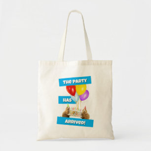 Verjaardagsfeestje voor Prairiehond Tote Bag