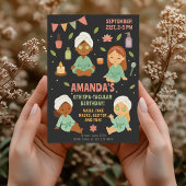 Verjaardagsfeestje voor schoonheid | Leuke meidend Kaart