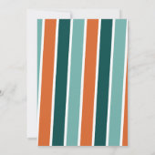  verjaardagsfeestje voor vliegtuigen kaart (Achterkant)