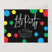 Verjaardagsfeestje voor volwassenen en kinderen St Briefkaart (Voorkant)