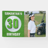 Verjaardagsfeestje voor vrouwen! spandoek (Horizontaal)