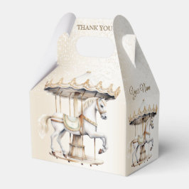 Verjaardagsfeestje Vrolijk naar ronde Circus Carna Bedankdoosjes