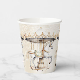 Verjaardagsfeestje Vrolijk naar ronde Circus Carna Papieren Bekers