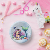 Verjaardagsfeestje Waterverf Zeemeermin Zee Leven  Papieren Kommen (Feest)