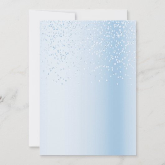 Verjaardagsfeestje Waterverf Zeemeermin Zeeleven C Kaart (Achterkant)