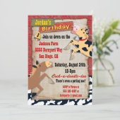 Verjaardagsfeestjes op het Boerderij Kaart (Staand voorkant)