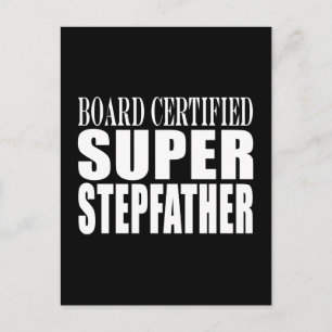 Verjaardagsfeestjes: Super Stepfather Feestdagenkaart