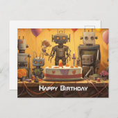 Verjaardagsfeestkaart voor jongens #13 briefkaart (Voorkant / Achterkant)