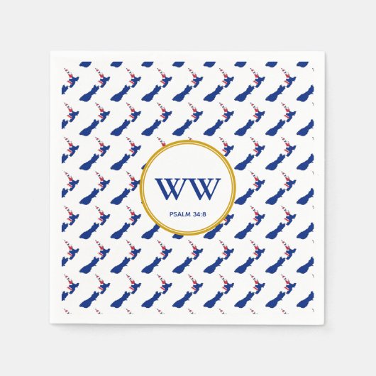 VERJAARDAGSFEESTPARTY NIEUW-ZEELANDSE FEESTDAG SERVET (Voorkant)