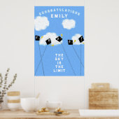 Verjaardagsfeestposter Poster (Keuken)