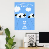 Verjaardagsfeestposter Poster (Thuiskantoor)