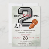 Verjaardagsfeestuitnodiging Kaart (Voorkant)