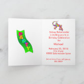 Verjaardagsfeestuitnodigingen Sjabloon (Binnen)