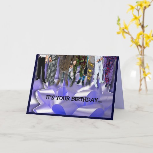 Verjaardagsfonds Kaart (Gele Bloem)