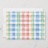 Verjaardagsfoto boerderijdieren bedankkaart kaart (Achterkant)