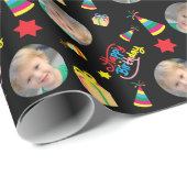 Verjaardagsfoto Cadeaupapier (Rol Hoek)