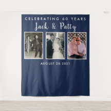 verjaardagsfoto collage backdrop banner