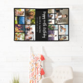 Verjaardagsfoto Collage Feestbanner Spandoek (Insitu)