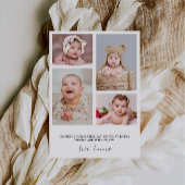 Verjaardagsfoto Dank je wel kaart