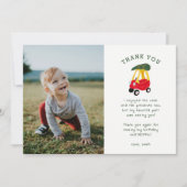 Verjaardagsfoto Dankkaart 'Holiday Onederful' Kaart (Voorkant)