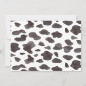 Verjaardagsfoto Highland Cow Verjaardagskaart Beda Bedankkaart (Achterkant)