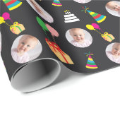 Verjaardagsfoto Inpakpapier (Rol Hoek)