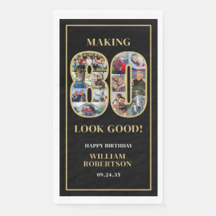 Verjaardagsfoto maken 80 lijkt goed servet