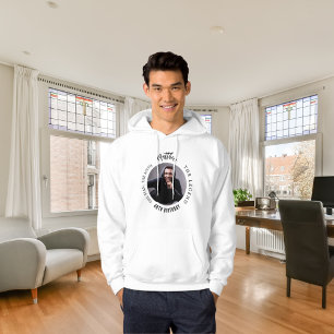 Verjaardagsfoto man mythe legende hoodie
