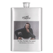 Verjaardagsfoto man mythe legende naam fun flacon (Voorkant)