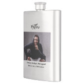 Verjaardagsfoto man mythe legende naam fun flacon (Links)